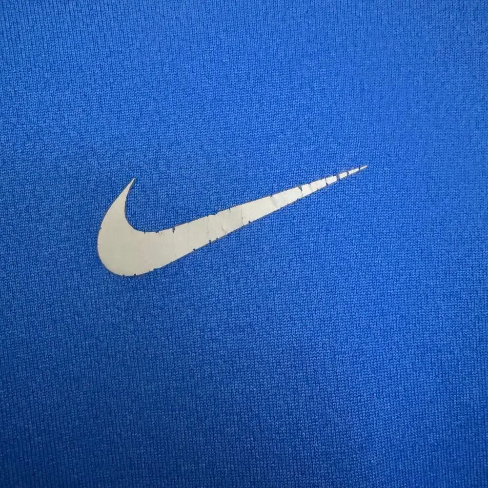Nike Swoosh Dri-Fit Tee in Blue